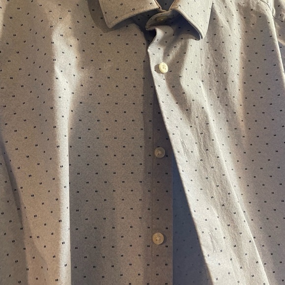 MEN'S Apt. 9® Premier Flex Slim-Fit Spread-Collar Dress Shirt size Medium men’s - Picture 3 of 7